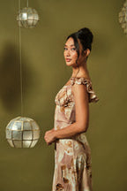 The Sun-Drenched Sleeveless Maxi Gown