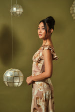 The Sun-Drenched Sleeveless Maxi Gown