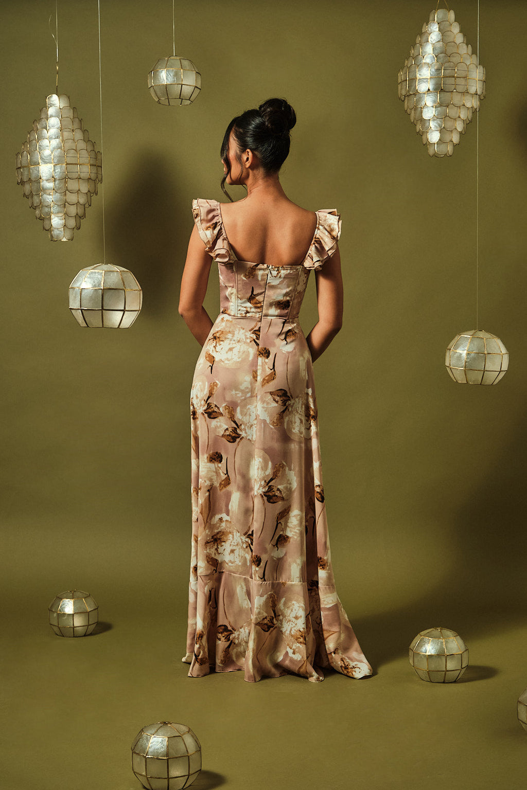 The Sun-Drenched Sleeveless Maxi Gown