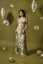 The Sun-Drenched Sleeveless Maxi Gown