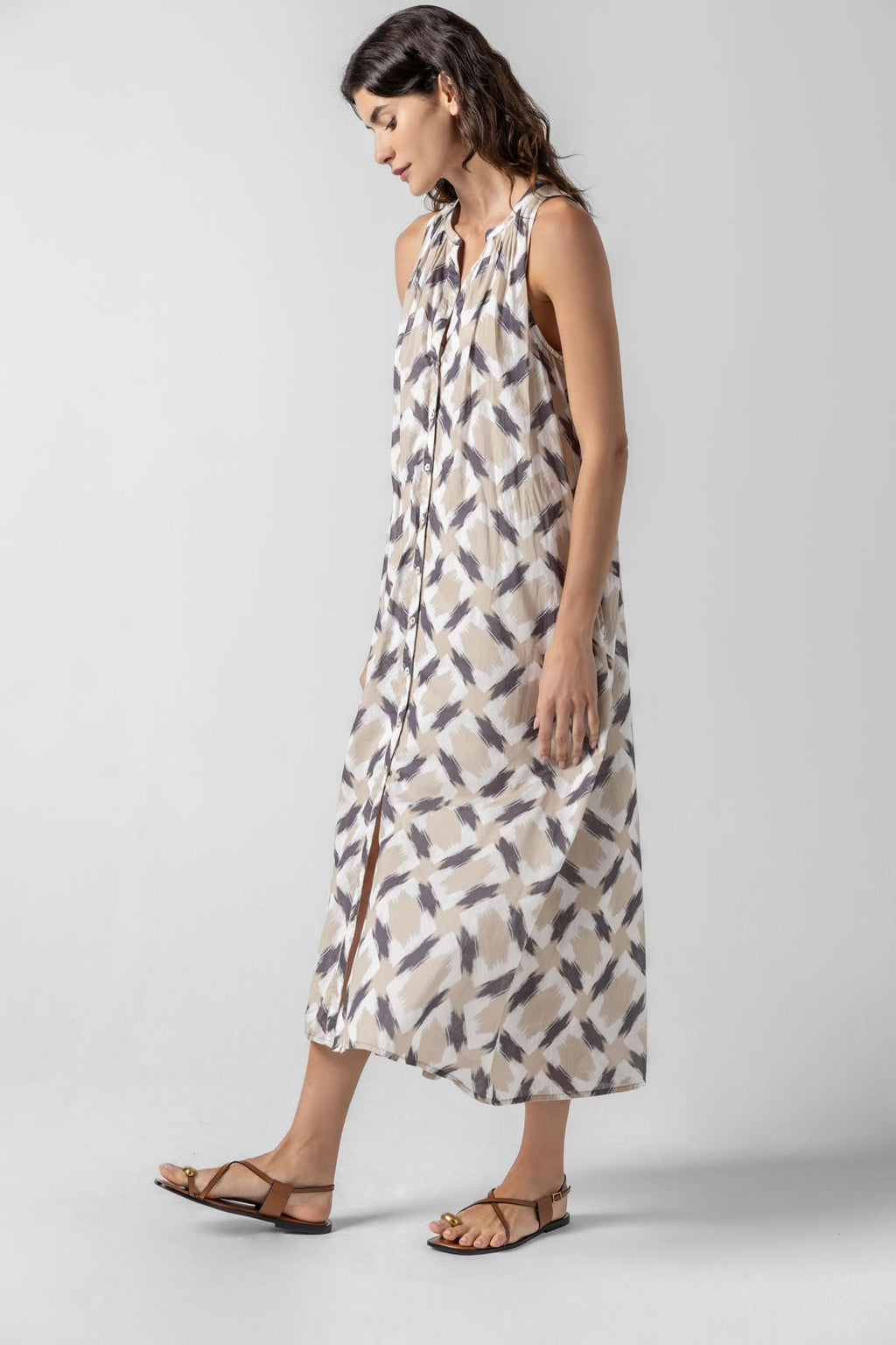 The Modern Ikat-Style Midi