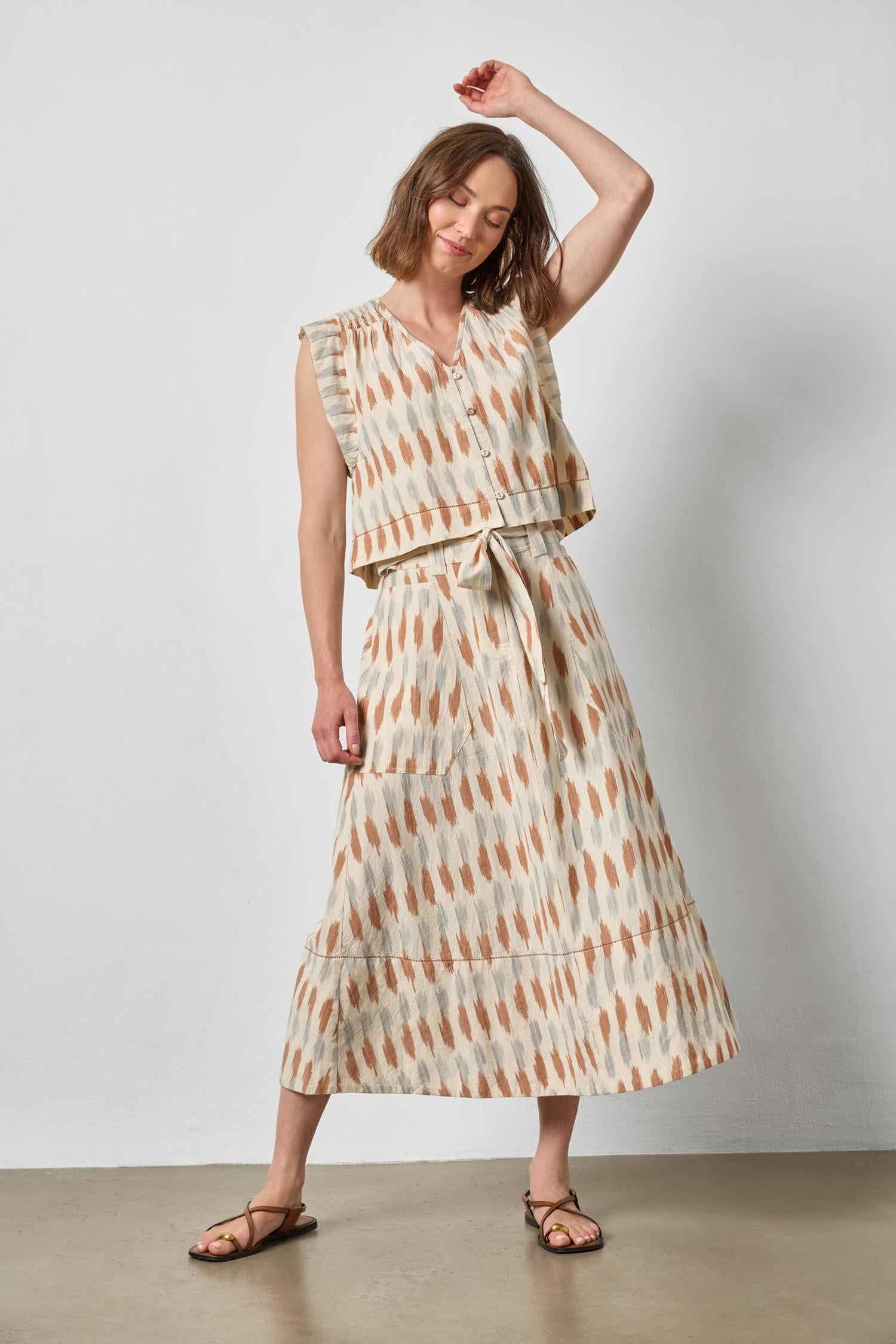 The Modern Bohemian Button-Down Shell